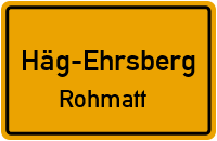 Moosmatt in Häg-EhrsbergRohmatt