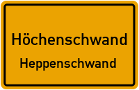Schwarzwaldstraße in HöchenschwandHeppenschwand