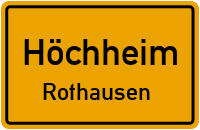 Untere Dorfgasse in HöchheimRothausen