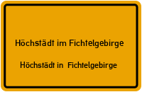 Rudolf-Reichel-Str. in Höchstädt im FichtelgebirgeHöchstädt in Fichtelgebirge