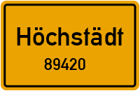 89420 Höchstädt