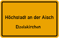 Pfarrer-Eckert-Straße in Höchstadt an der AischEtzelskirchen