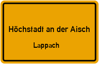 Lappach in 91315 Höchstadt an der Aisch (Lappach)