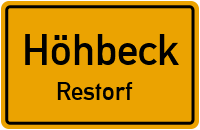 Kirchstraße in HöhbeckRestorf