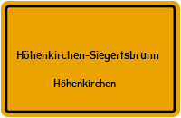 Schießstättstraße in 85635 Höhenkirchen-Siegertsbrunn (Höhenkirchen)