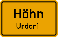 Steinstraße in HöhnUrdorf