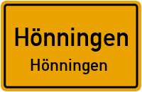 Birkenweg in HönningenHönningen