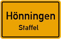 Kapellenstraße in HönningenStaffel
