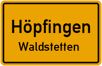 Tränkegasse in HöpfingenWaldstetten