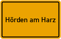Feldhüterweg in Hörden am Harz