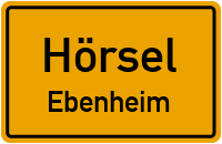 Hainaer Straße in HörselEbenheim