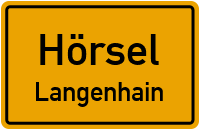 Lauchaer Straße in HörselLangenhain