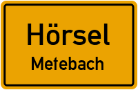Goldbacher Weg in HörselMetebach