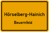 Straßenverzeichnis Hörselberg-Hainich Beuernfeld