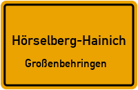 Dorfgraben in Hörselberg-HainichGroßenbehringen