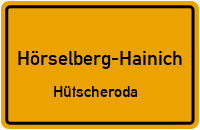 Schloßstraße in Hörselberg-HainichHütscheroda