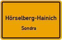Emsetalstraße in 99820 Hörselberg-Hainich (Sondra)