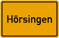 City Sign Hörsingen