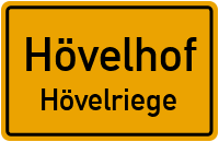 Rieger Straße in HövelhofHövelriege