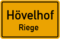 Falkenweg in HövelhofRiege