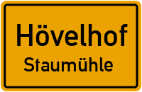 Holtweg in HövelhofStaumühle