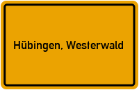 City Sign Hübingen, Westerwald