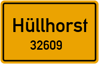 Straßen in 32609 Hüllhorst