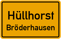 Halsterner Straße in HüllhorstBröderhausen