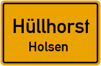 Wiesenstraße in HüllhorstHolsen