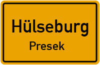 Hülseburger Straße in HülseburgPresek