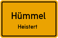 Kapellenstraße in HümmelHeistert