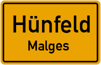 Leimbacher Straße in HünfeldMalges