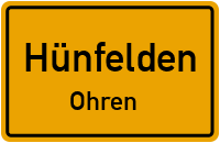 Hintergasse in HünfeldenOhren