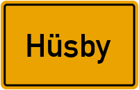 City Sign Hüsby