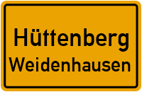 Grundstraße in HüttenbergWeidenhausen