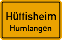 Straßenverzeichnis Hüttisheim Humlangen