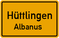 Straßenverzeichnis Hüttlingen Albanus