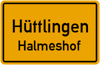Straßen in Hüttlingen Halmeshof