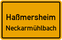 Straßenverzeichnis Haßmersheim Neckarmühlbach