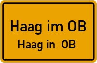 Schexgasse in Haag im OBHaag in OB