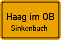 Sinkenbach in Haag im OBSinkenbach