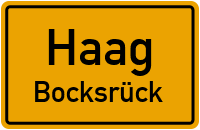 Bocksrück in HaagBocksrück