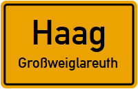 Brunnenstraße in HaagGroßweiglareuth