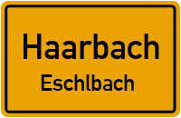 Straßenverzeichnis Haarbach Eschlbach