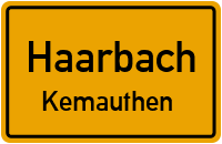 Straßenverzeichnis Haarbach Kemauthen