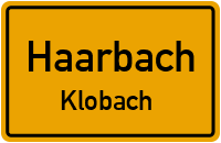 Straßenverzeichnis Haarbach Klobach