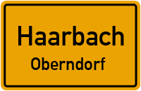 Straßenverzeichnis Haarbach Oberndorf