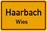 Straßenverzeichnis Haarbach Wies