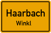 Straßenverzeichnis Haarbach Winkl