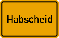 City Sign Habscheid